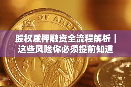 武汉股权质押融资全流程解析｜这些风险你必须提前知道