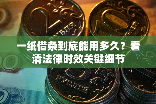武汉一纸借条到底能用多久？看清法律时效关键细节