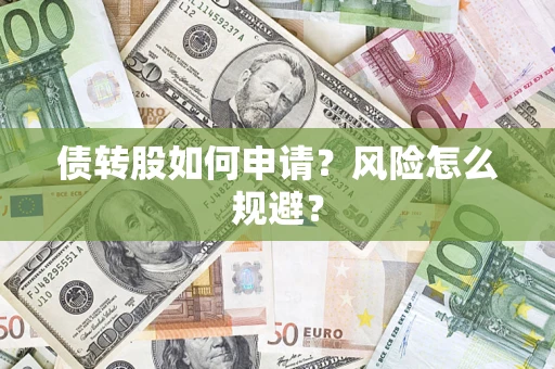 武汉债转股如何申请？风险怎么规避？